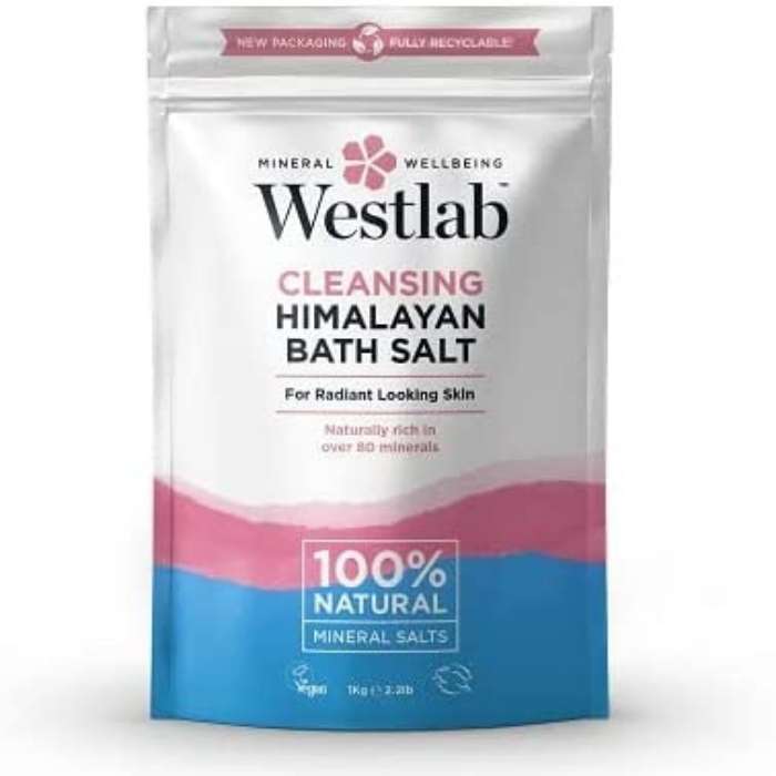 Westlab - Cleansing Himalayan Bath Salt, 1kg - front