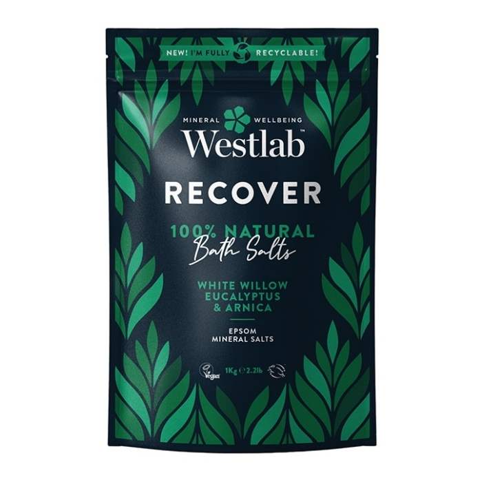 Westlab - Recover Bathing Salts, 1kg - front