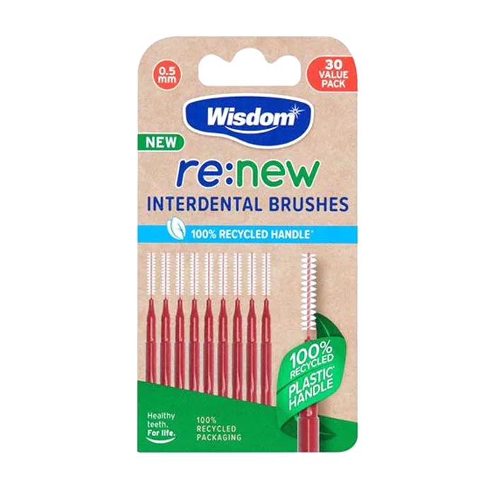 Wisdom - ReNew Interdental Brushes 0.50mm, 30-Pack