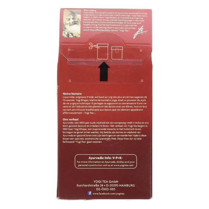 Yogi Tea - Classic Chai Loose Tea, 90g - back
