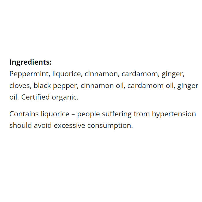 Yogi Tea - Licorice Mint Tea, 17 bags - back