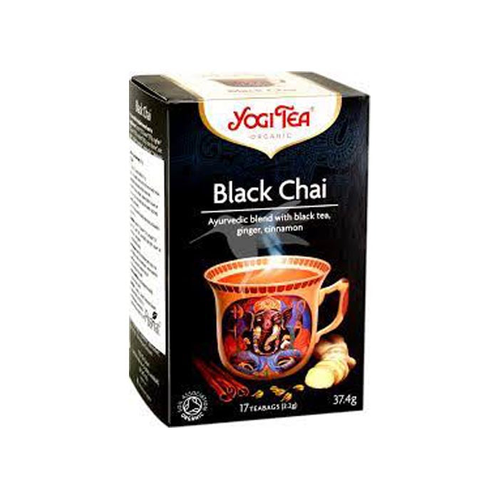 Yogi Tea - Organic Black Chai Tea, 17 bags