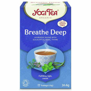 Yogi Tea - Organic Breathe Deep Tea, 17 Bags | Multiple Options