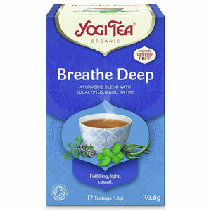 Yogi Tea - Organic Breathe Deep Tea, 17 Bags | Multiple Options