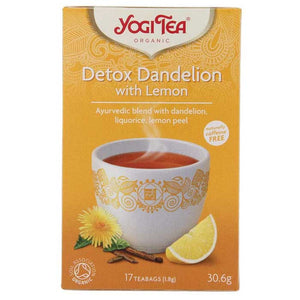 Yogi Tea - Organic Detox with Lemon Tea, 17 Bags | Multiple Options