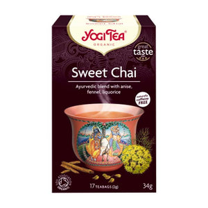 Yogi Tea - Organic Sweet Chai Tea, 17 Bags | Multiple Options