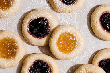 Vegan Thumbprint Cookies