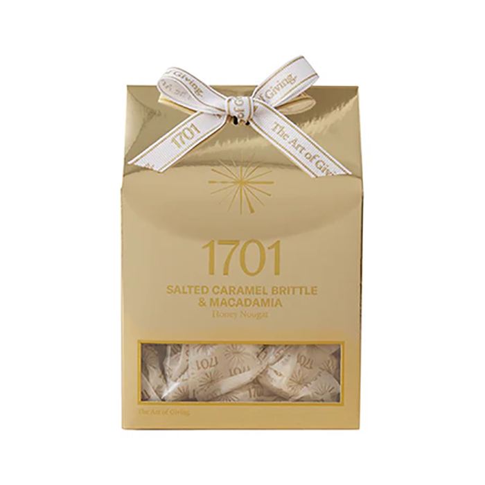 1701 - Salted Caramel Brittle & Macadamia Honey Nougat | Pack of