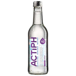 ACTIPH - Water Alkaline Ionised Water Glass Bottle | Multiple Sizes
