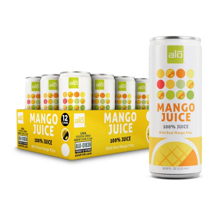 ALO - Mango Juice with Pulp, 320ml  Pack of 12