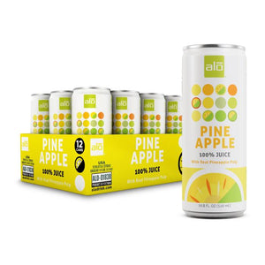 ALO - Pineapple Juice with Pulp, 320ml | Pack of 12