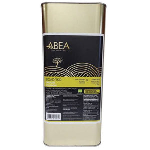 Abea - Organic Extra Virgin Olive Oil Tin, 5L