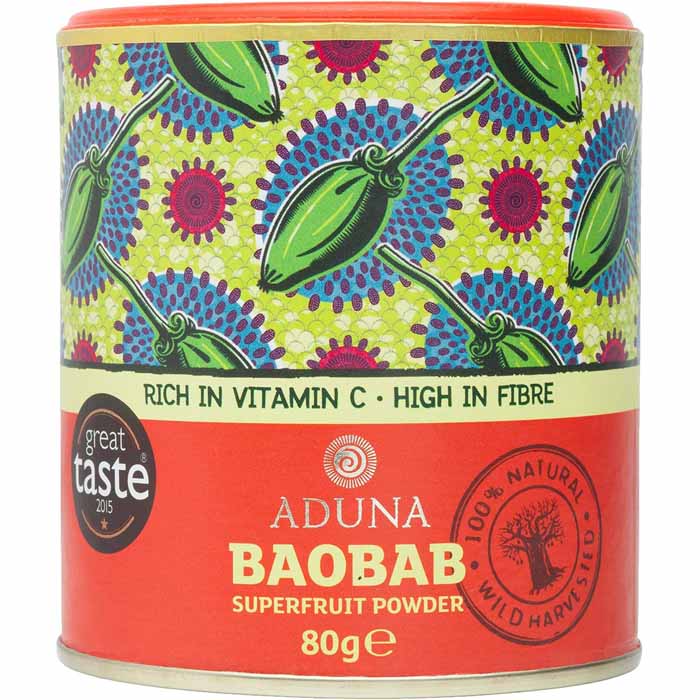 Aduna - Organic Baobab Superfruit Powder, 80g