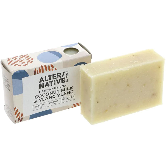 AlterNative By Suma - Coconut Milk & Ylang Ylang Soap, Pack of 1