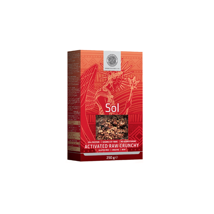 Ancestral Superfoods - Organic Activated Granola Pumpkin Seed & Orange, 250g