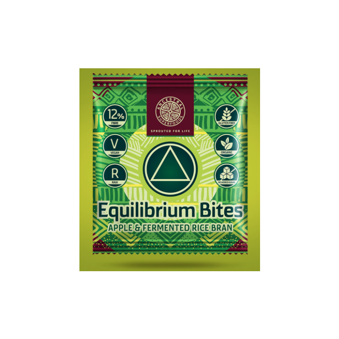 Ancestral Superfoods - Organic Alchemy Bites Apple & Fermented Bran, 40g  Pack of 8