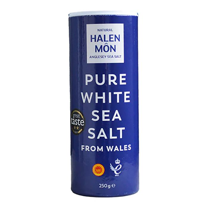 Anglesey Sea Salt - Halen Mon Pure Sea Salt, 250g - Pack of 10