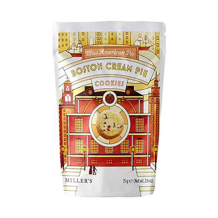 Artisan Biscuits - Boston Cream Pie Millers Miss American Pie, 75g  Pack of 20