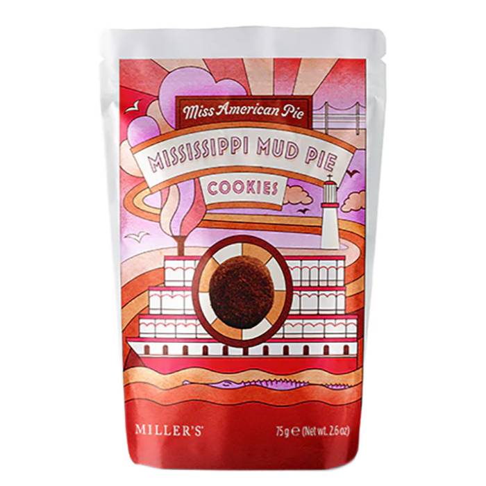 Artisan Biscuits - Mississippi Mid Pie Millers Miss American Pie, 75g  Pack of 20