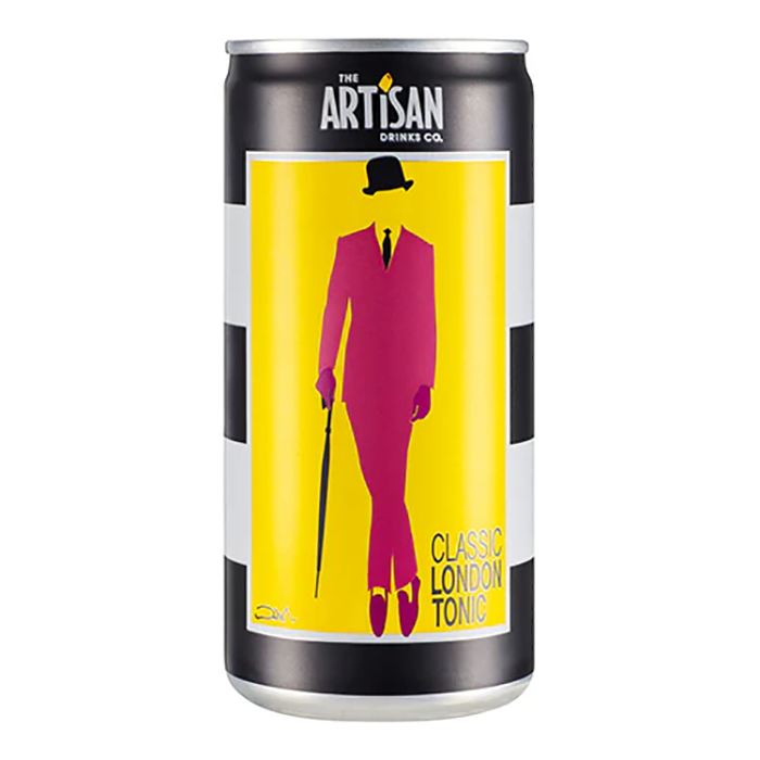 Artisan Drinks - Classic London Tonic, 6 x 4 200ml Cans - Pack of 4