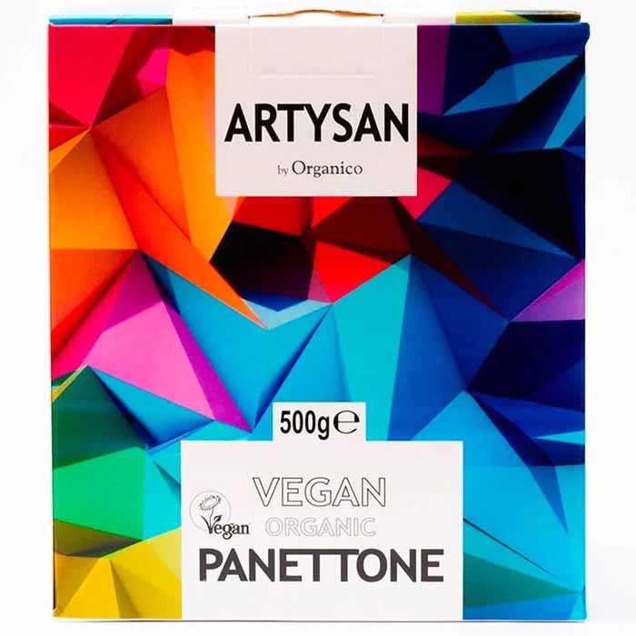 Artysan - Organic Vegan Panettone Chocolate & Almond, 500g