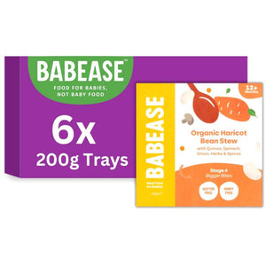 Babease - Organic Haricot Bean Stew Pot, 200g | Pack of 6