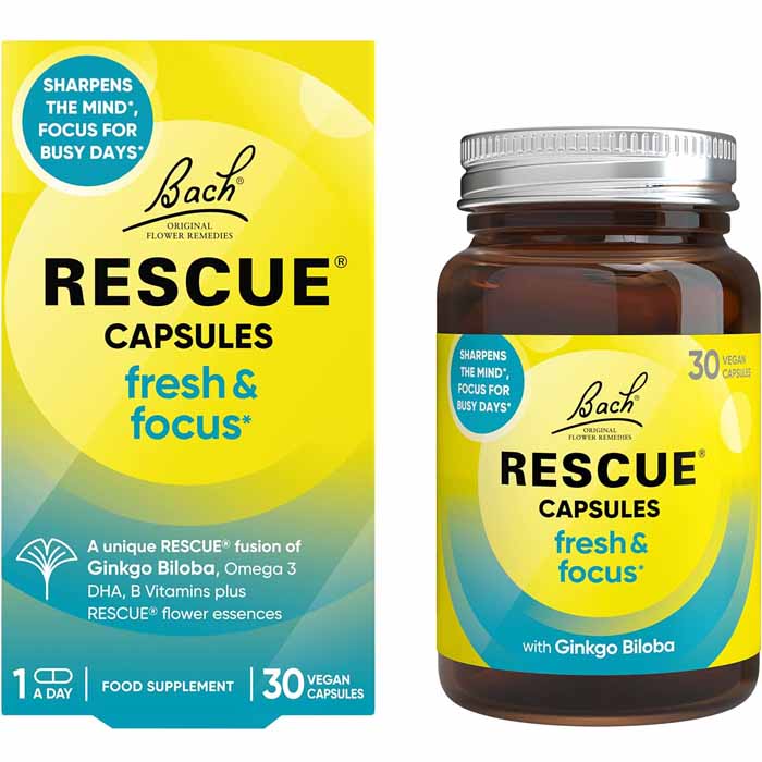 Bach - Bach Fresh & Focus, 30 Capsules