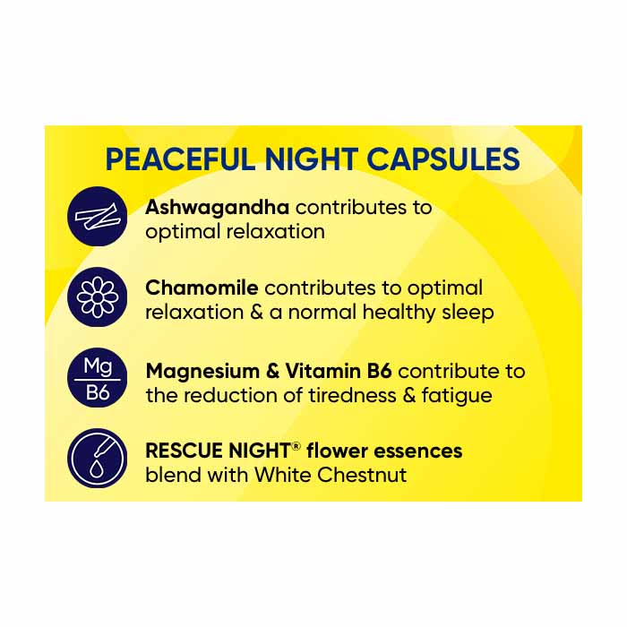 Bach - Bach Peaceful Night, 30 Capsules- back