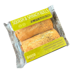 Baked To Taste - Spinach and Squash Rolls, 185g | Pack of 8