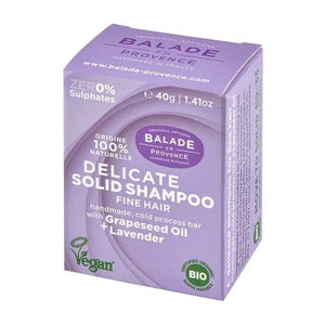 Balade En Provence - Solid Grapeseed Lavender Shampoo, 40g