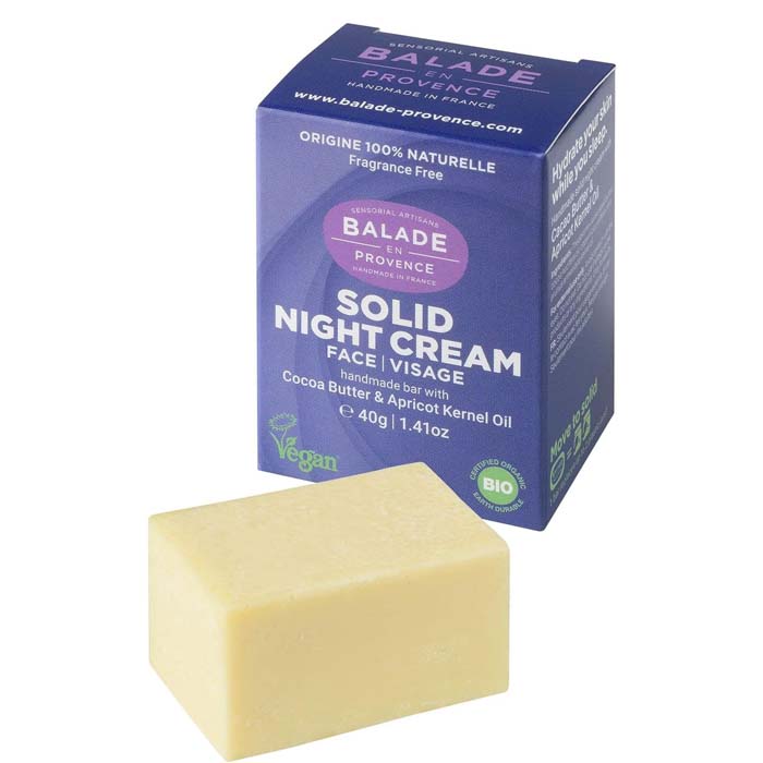 Balade En Provence - Solid Night Cream Bar, 40g