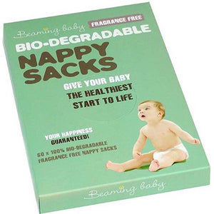 Beaming Baby - Nappy Sacks, 60 Bags