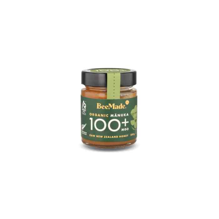 BeeMade - Organic NZ Manuka Honey MGO 100+, 250g