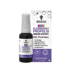 Bee&You - Elderberry Kids Throat Spray, 30ml