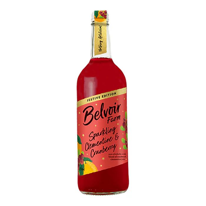 Belvoir Fruit Farms - Sparkling Clementine & Cranberry, 750ml - Pack of 6