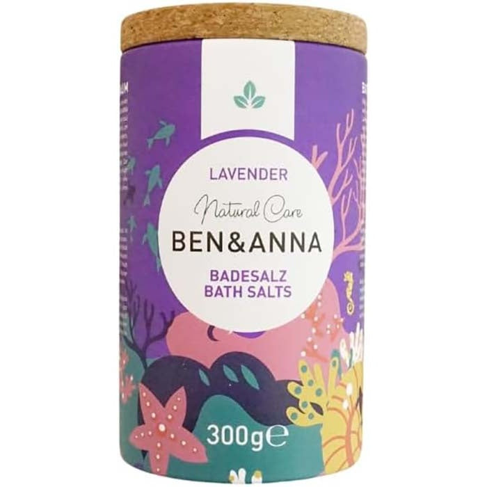 Ben And Anna - Bath Salts Lavender, 300g  Pack of 6