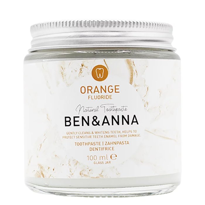 Ben And Anna - Toothpaste Jar With Fluoride, 100ml | Pack of 6 | Multi ...