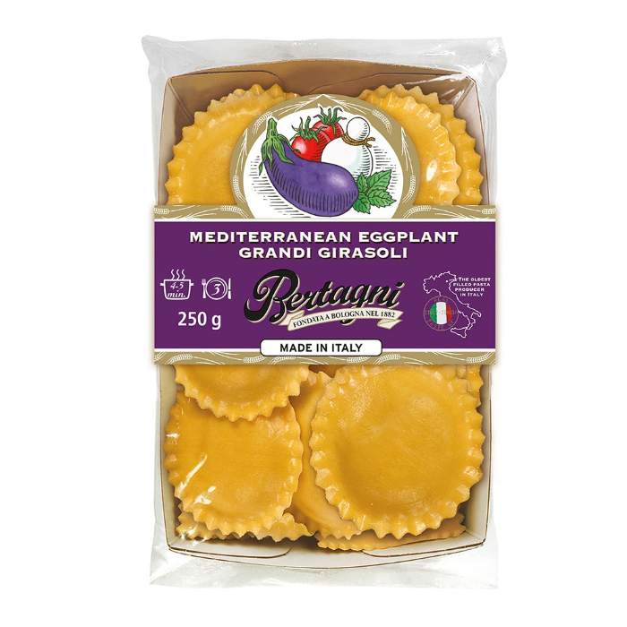 Bertagni - Eggplant Parmigiana Grandi Girasoli, 250g  Pack of 6
