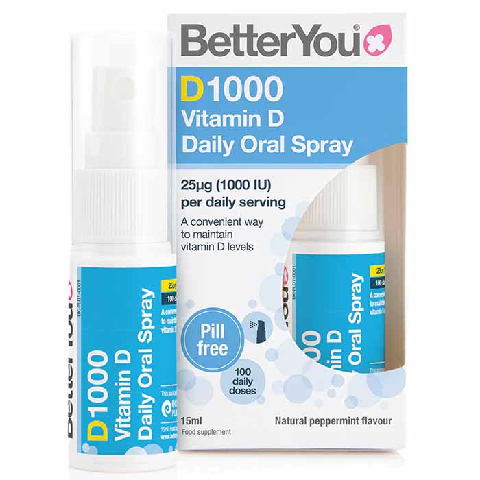 Better You - Dlux 1000 Oral Spray, 15ml
