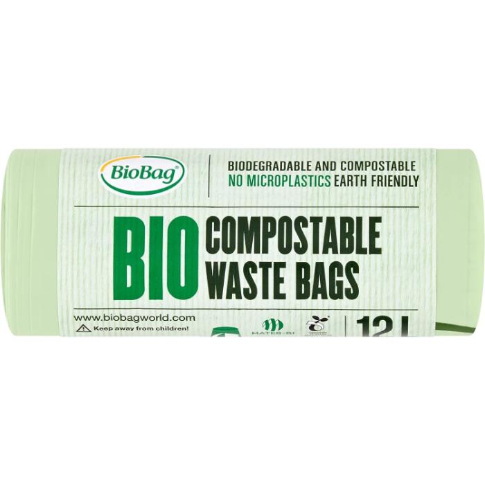 Bio Bag - Bin Liners, 12L (14 Bags)