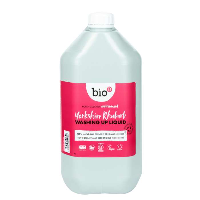 Bio D - Yorkshire Rhubarb Washing up Liquid, 5L