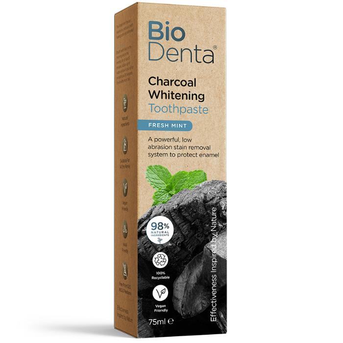 BioDenta - Toothpaste Charcoal, 75ml