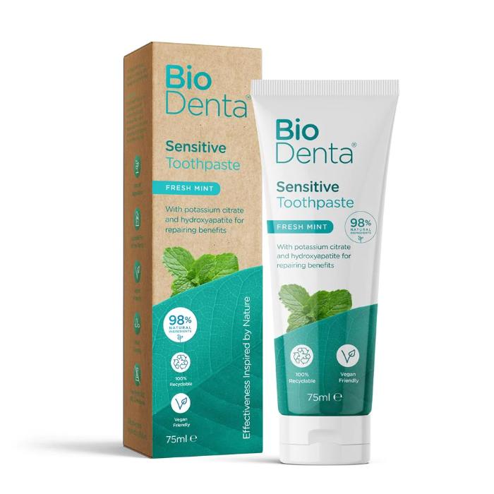 BioDenta - Toothpaste Sensitive, 75ml