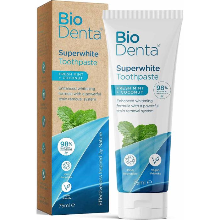 BioDenta Toothpaste, 75ml Multiple Flavours PlantX UK