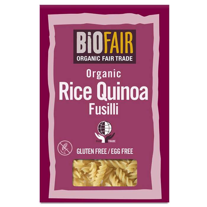 Biofair - Organic Rice Quinoa Fusilli, 250g - Pack of 6