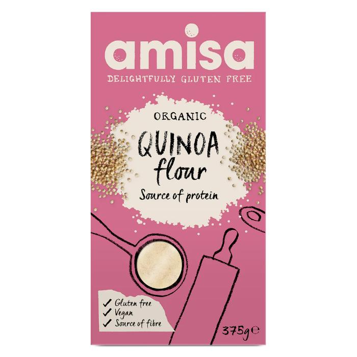 Biona - Amisa Organic Quinoa Flour, 375g  Pack of 6