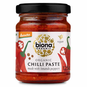 Biona - Organic Demeter Hot Chilli Paste, 125g