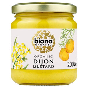 Biona - Organic French Mustard, 200g | Multiple Flavours