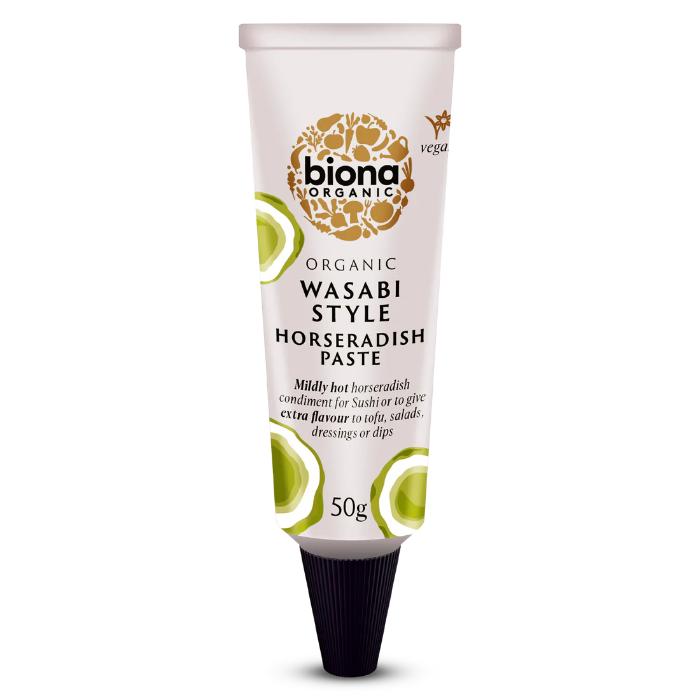Biona - Organic Wasabi Paste, 50g  Pack of 8