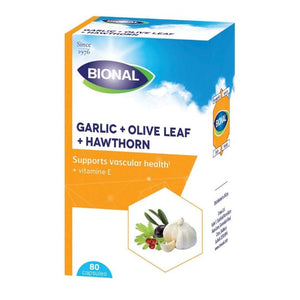 Bional - Garlic Olive/Hawthorn, 80 Capsules